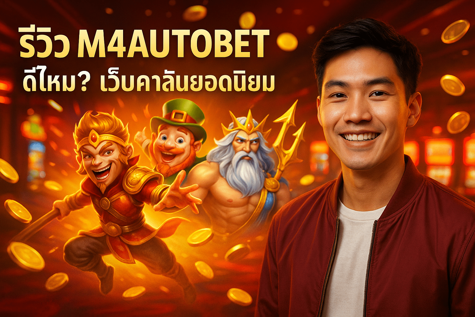 รีวิว M4AUTOBET ดีไหม? เว็บคาสิโนยอดนิยม