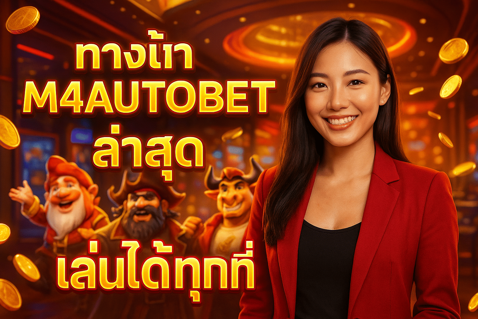 ทางเข้า M4AUTOBET ล่าสุด เล่นได้ทุกที่