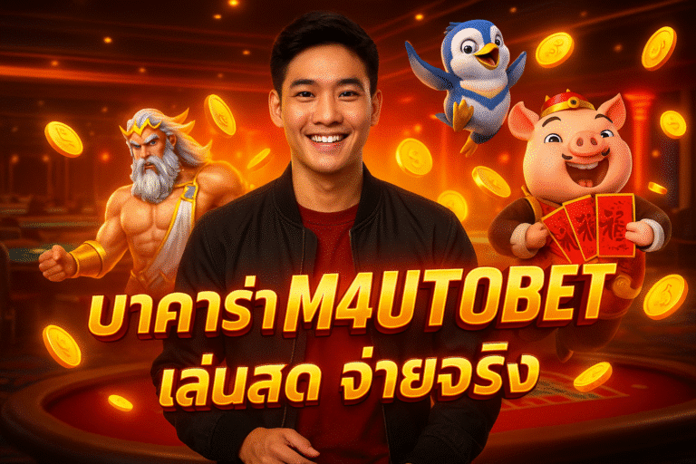 บาคาร่า M4AUTOBET เล่นสด จ่ายจริง