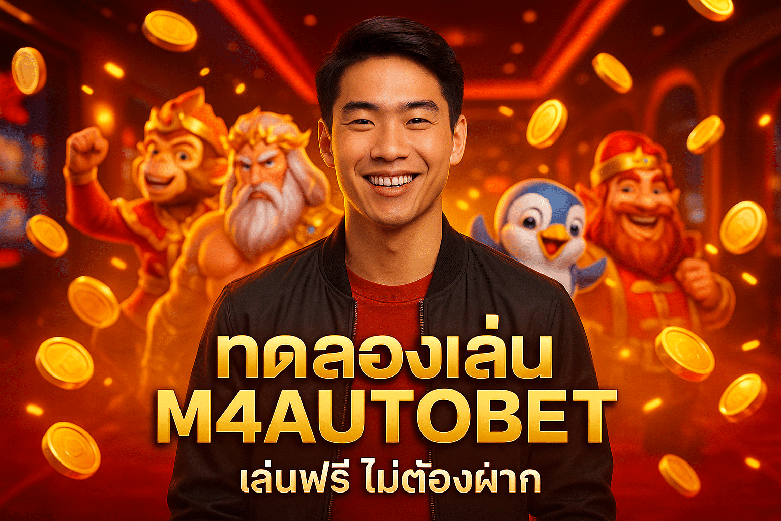 ทดลองเล่น M4AUTOBET เล่นฟรี ไม่ต้องฝาก