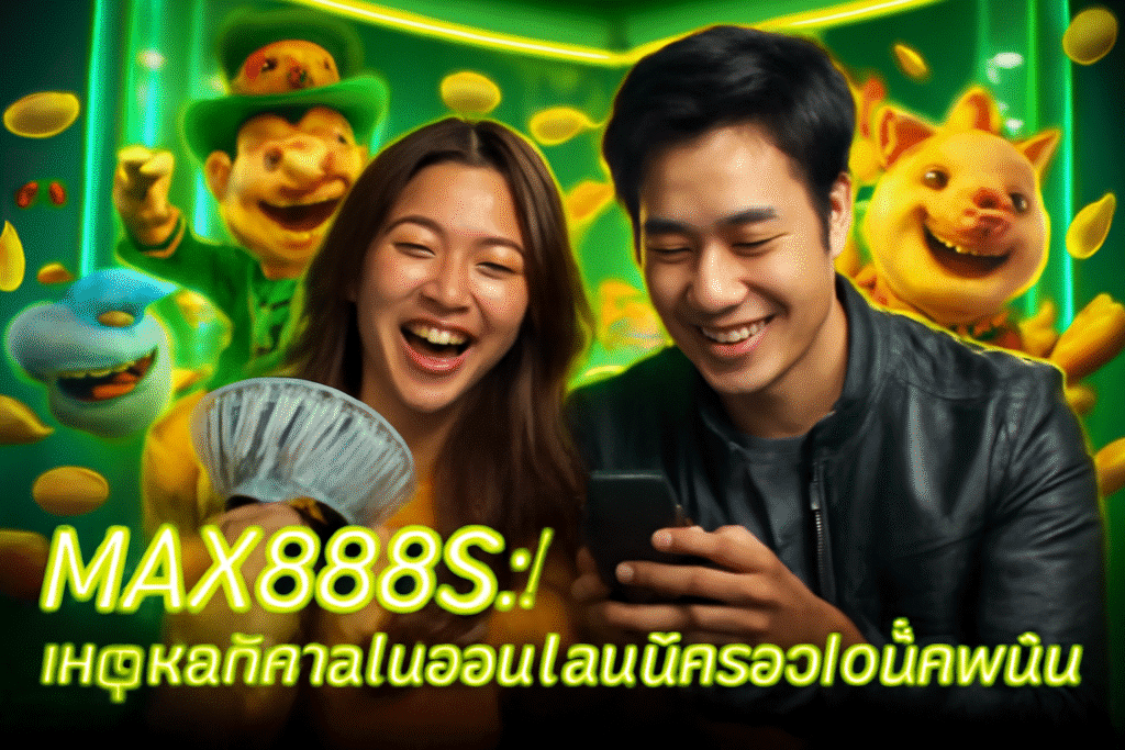 MAX888S: เหตุผลที่คาสิโนออนไลน์นี้ครองใจนักพนัน